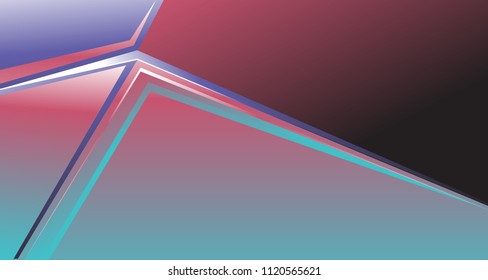 Vector abstract triangle geometric background. Template for banner, presentation, poster in eps10.
