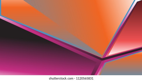 Vector abstract triangle geometric background. Template for banner, presentation, poster in eps10.
