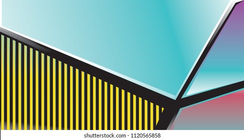 Vector abstract triangle geometric background. Template for banner, presentation, poster in eps10.
