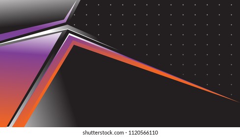 Vector abstract triangle geometric background. Template for banner, presentation, poster in eps10.
