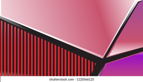 Vector abstract triangle geometric background. Template for banner, presentation, poster in eps10.
