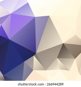 Vector abstract triangle geometric pattern with geometric shapes, rhombus. EPS10