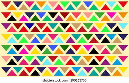 vector abstract triangle mosaic background
