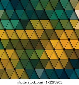 Vector Abstract Triangle Pattern