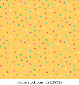 Vector abstract triangle pattern. Hipster geometric seamless background