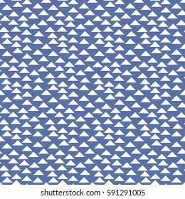 Vector abstract triangle pattern. Hipster geometric seamless background