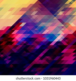 Vector abstract triangle texture pattern