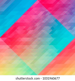 Vector abstract triangle texture pattern