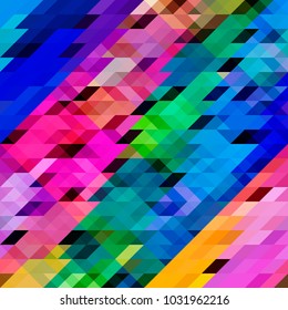 Vector abstract triangle texture pattern
