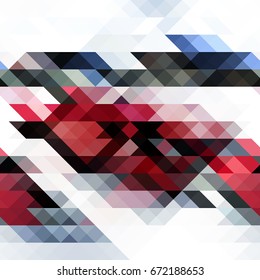 Vector abstract triangle texture pattern