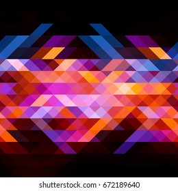 Vector abstract triangle texture pattern
