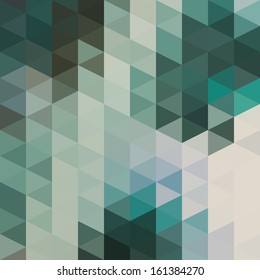 Vector Abstract Triangles Background