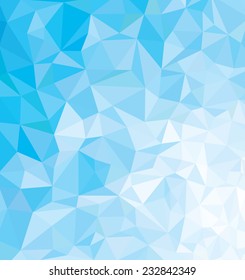 Vector abstract triangles background.