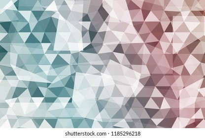 Vector Abstract Triangles Background. Geometric Background With Gradient Color. For Your Business Design, Presentation