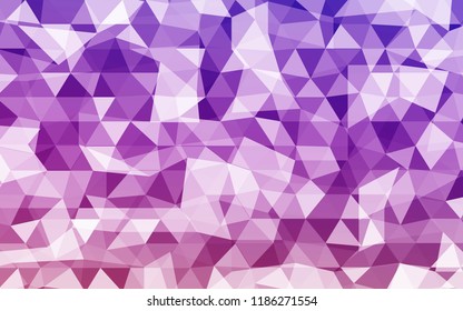 Vector Abstract Triangles Background. Geometric Background With Gradient Color. For Your Business Design, Presentation