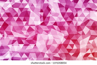 Vector Abstract Triangles Background. Geometric Background With Gradient Color. For Your Business Design, Presentation