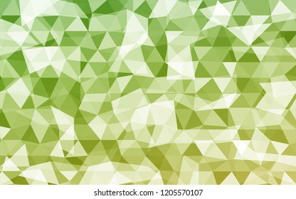Vector Abstract Triangles Background. Geometric Background With Gradient Color. For Your Business Design, Presentation