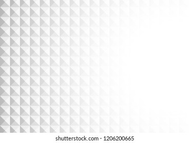 Vector : Abstract triangles on white background