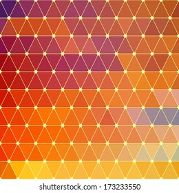 Vector Abstract Triangles Pattern