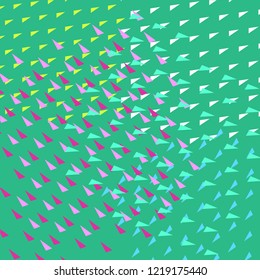 Vector abstract triangles pattern. Hipster geometric background