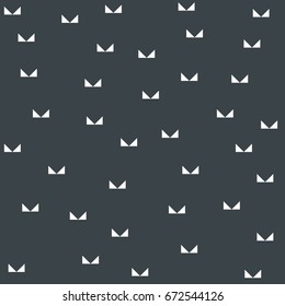 Vector abstract triangles pattern. Hipster geometric card background template