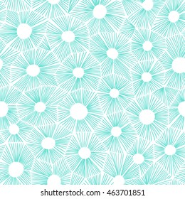 Vector abstract triangles pattern, honeycomb grid handdrawn backdrop.