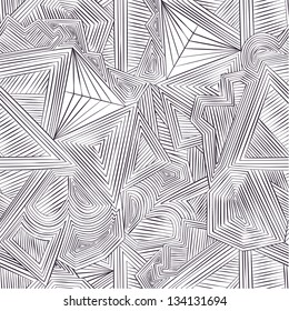 Vector abstract triangles template background