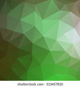 Vector abstract triangulated background