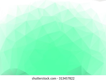 Vector abstract triangulated background