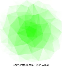 Vector abstract triangulated background