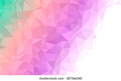 Vector abstract triangulated background | Beautiful triangulated background | Abstract background