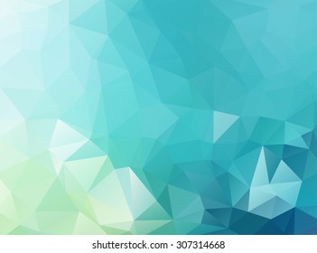 Vector abstract triangulated background | blue triangulated background | abstract background