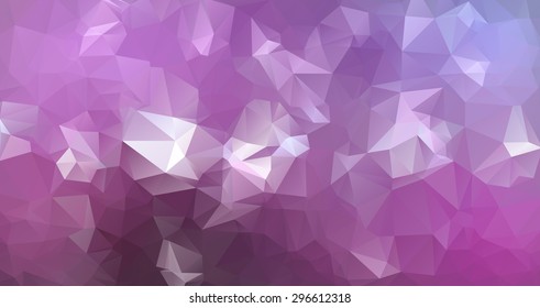 Vector abstract triangulated background | Geometric texture | Modern pattern | Colorful background
