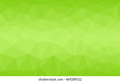 Vector abstract triangulated background. Green triangulated background. Abstract background
