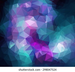Vector abstract triangulated background | abstract texture | triangles background | fog background | abstract space background | waves | smoke background | abstract ocean background | dust | colorful