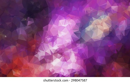 Vector abstract triangulated background | abstract texture | triangles background | fog background | abstract space background | waves | smoke background | abstract ocean background | dust | colorful