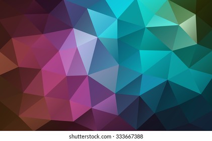 Vector abstract triangulated background | abstract texture | triangles background | fog background | abstract space background |  Cyan | Pink