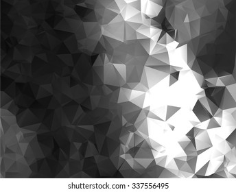 Vector abstract triangulated background | abstract texture | triangles background | fog background | abstract space background | waves | smoke background | abstract ocean background | dust