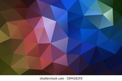 Vector abstract triangulated background | abstract texture | triangles background | fog background | abstract space background | 