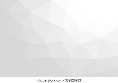 Vector abstract triangulated grey background  White  Broken glass  Shattered  Pale  Geometric  Blur  Blurred  Calm  Cool  Neutral  Colorless  Gradient  Triangle  Pattern  Texture  Modern  Dynamic 
