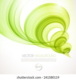 Vector Abstract twist waves  background. Template brochure design