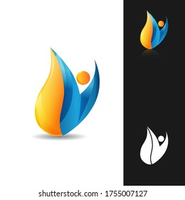 Vector abstract twisted letter V logo design template. Flat origami, line style 3D.EPS 10