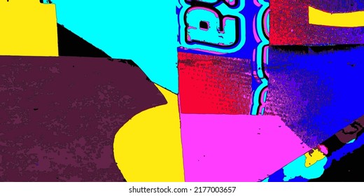 Textura de arte de fondo universal abstracta vectora, plantilla de cabecera. Página de Collage, diseño para tarjeta, invitación, folleto, banner, portada de libro, impresión de folleto, concepto de volante.