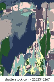 Textura de arte de fondo universal abstracta vectora, plantilla de cabecera. Página de Collage, diseño para tarjeta, invitación, folleto, banner, portada de libro, impresión de folleto, concepto de volante.