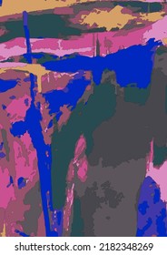 Textura de arte de fondo universal abstracta vectora, plantilla de cabecera. Página de Collage, diseño para tarjeta, invitación, folleto, banner, portada de libro, impresión de folleto, concepto de volante.