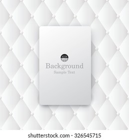 Vector abstract upholstery background. Can be used in cover design, book design, website background, CD cover or advertising.
