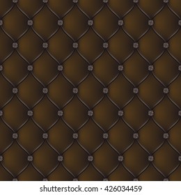 Vector abstract upholstery brown background. Can be used in cover design, book design, website background, CD cover, advertising.