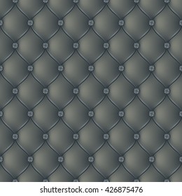 Vector abstract upholstery dark gray background. Can be used in cover design, book design, website background, CD cover, advertising.