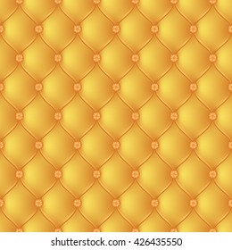 Vector abstract upholstery  gold background. Can be used in cover design, book design, website background, CD cover, advertising.