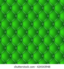 Vector abstract upholstery green background. Can be used in cover design, book design, website background, CD cover, advertising.